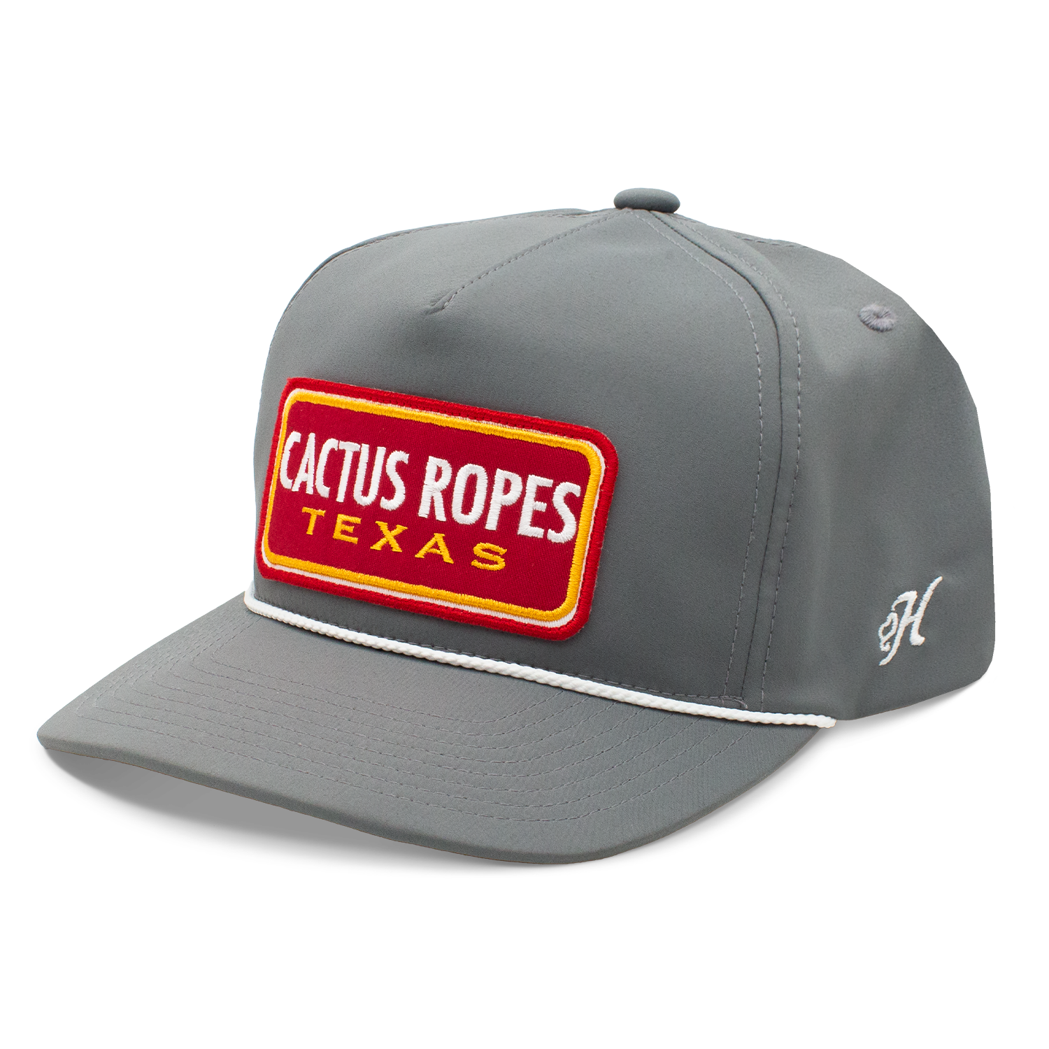 Cactus Ropes Patch Cactus Ropes - Grey Texas Patch Rope Cap – 4NRanch