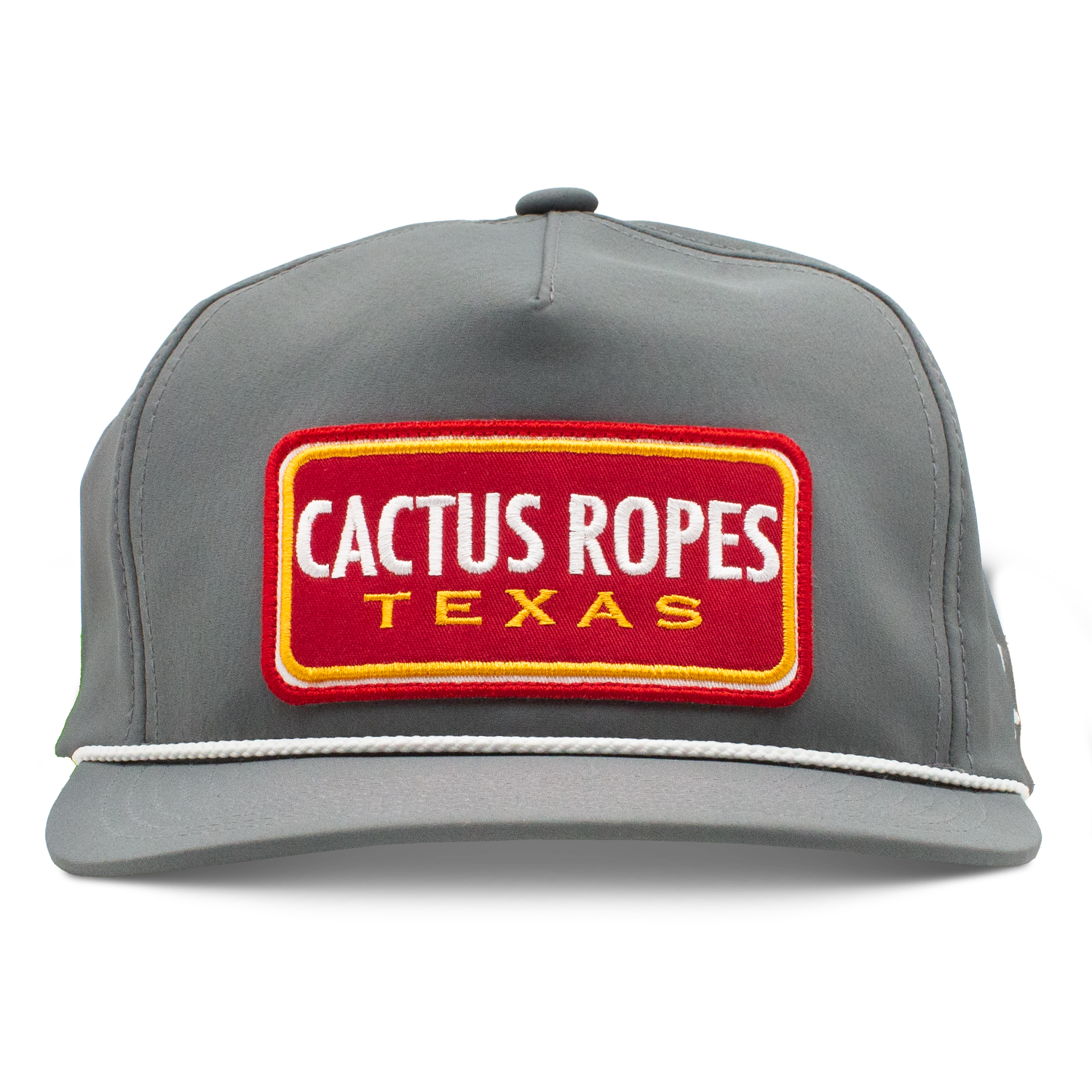 Cactus Ropes Patch Cactus Ropes - Grey Texas Patch Rope Cap – 4NRanch