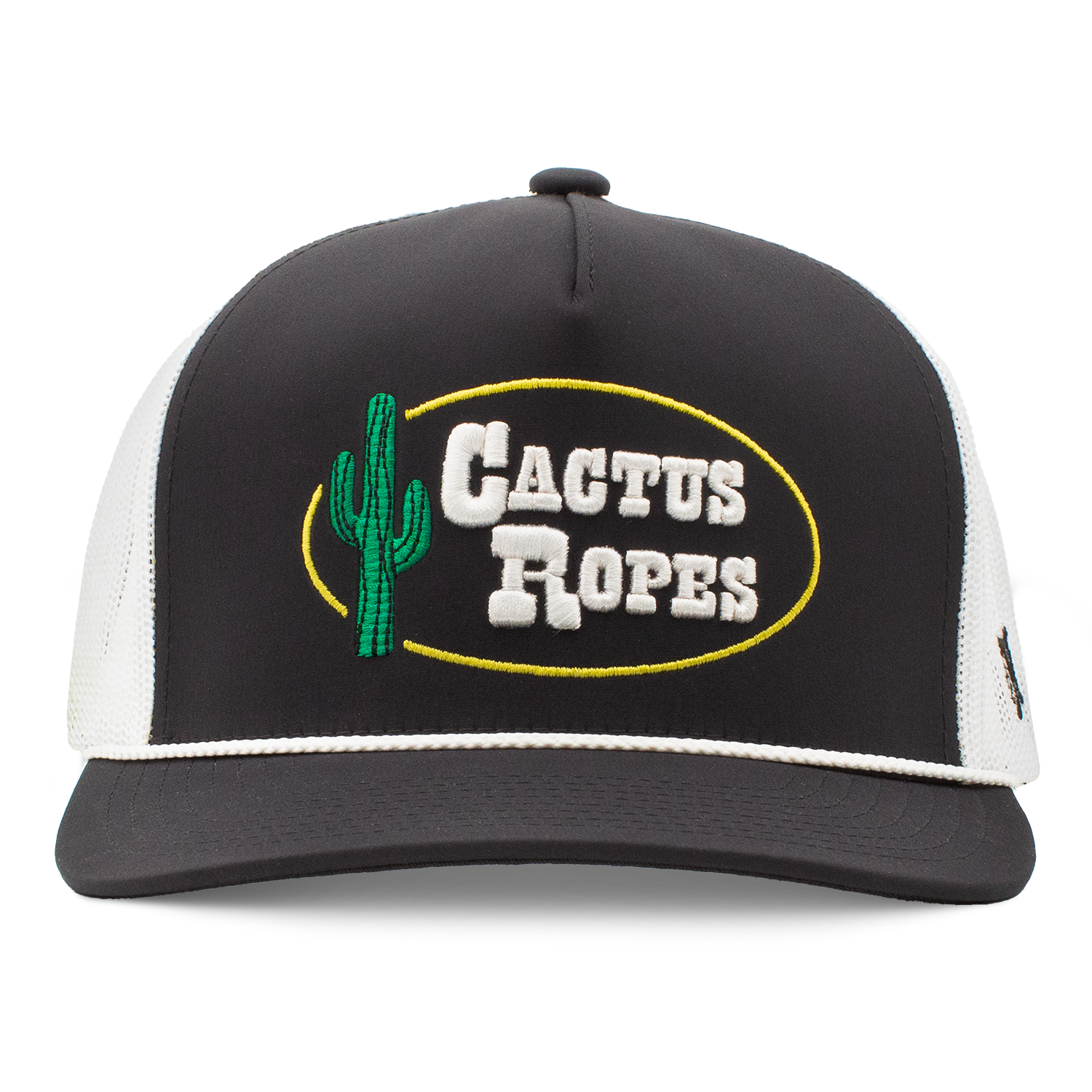 Cactus Ropes Patch Cactus Ropes - Logo Black Rope Trucker Cap – 4NRanch